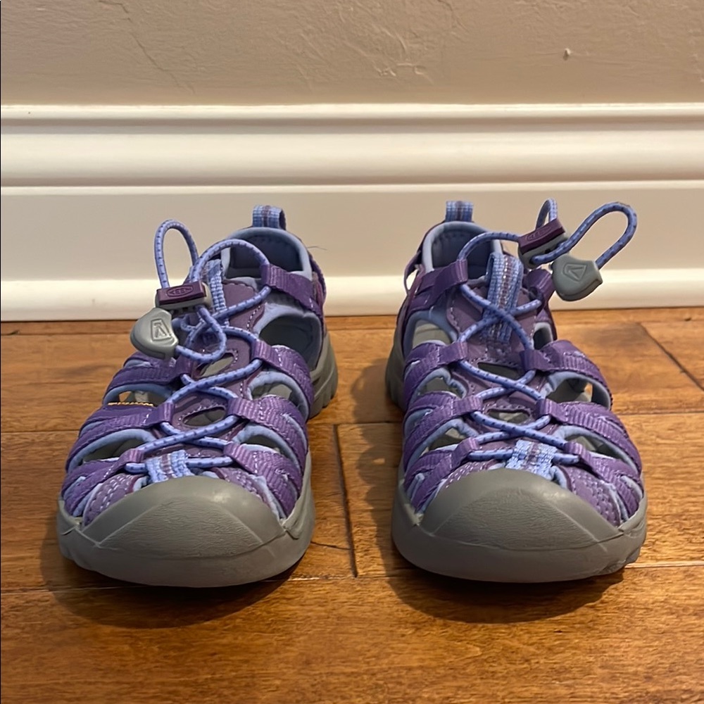 Keen Big Kids’ Whisper Sandal  Size 1  Purple Heart/ Periwinkle